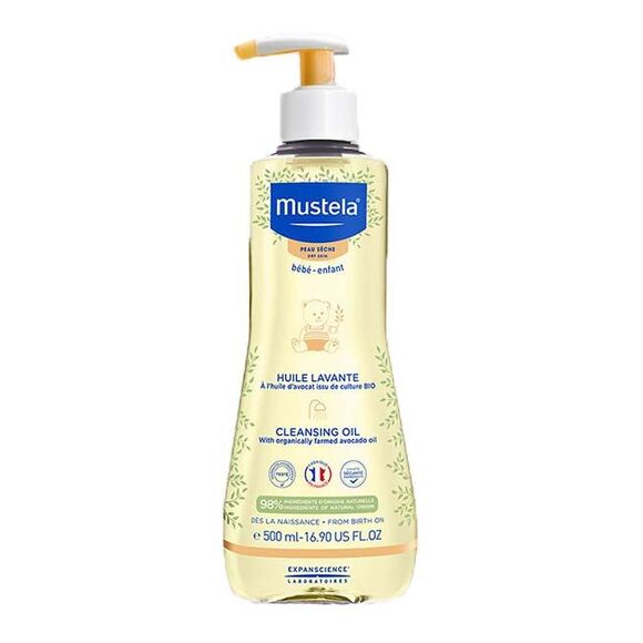 Mustela Cleansing Oil For Baby 16.9oz - Picture 1 of 1